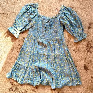 NWT Faithfull the Brand Charlotte Mini Dress